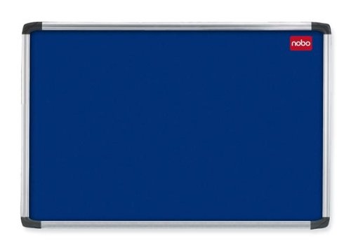 NOBO Professional Series Felt Noticeboard Blue Or Grey 1200 x 900 mm New 24H 