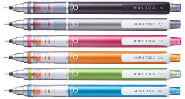 Uni Kuru Toga Mechanical Pencil 0.5mm Green
