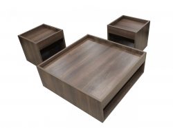 Sessanta Centre Table and Side Stools