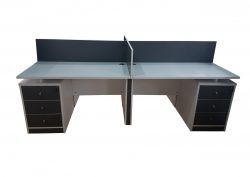 240 X 120 Four Person Workstation